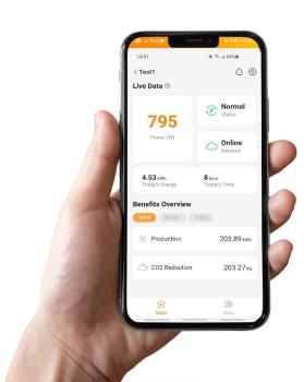 Preview: Wifi EZ1-M APSystems Modulwechselrichter